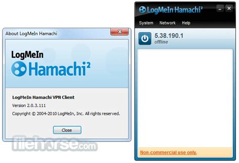 hamachi cost.